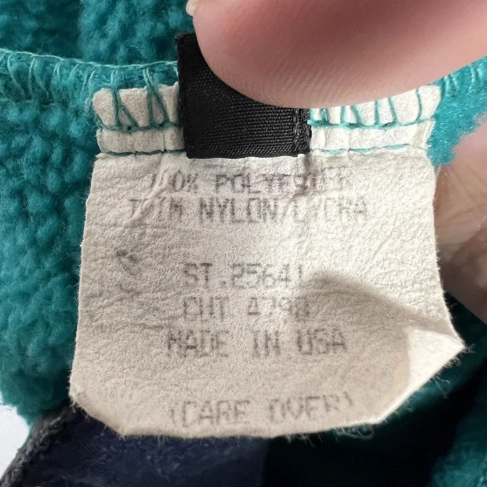 Vintage Patagonia Sweatpants Mens Large Green Fleece Stretch Joggers 90s Hiking